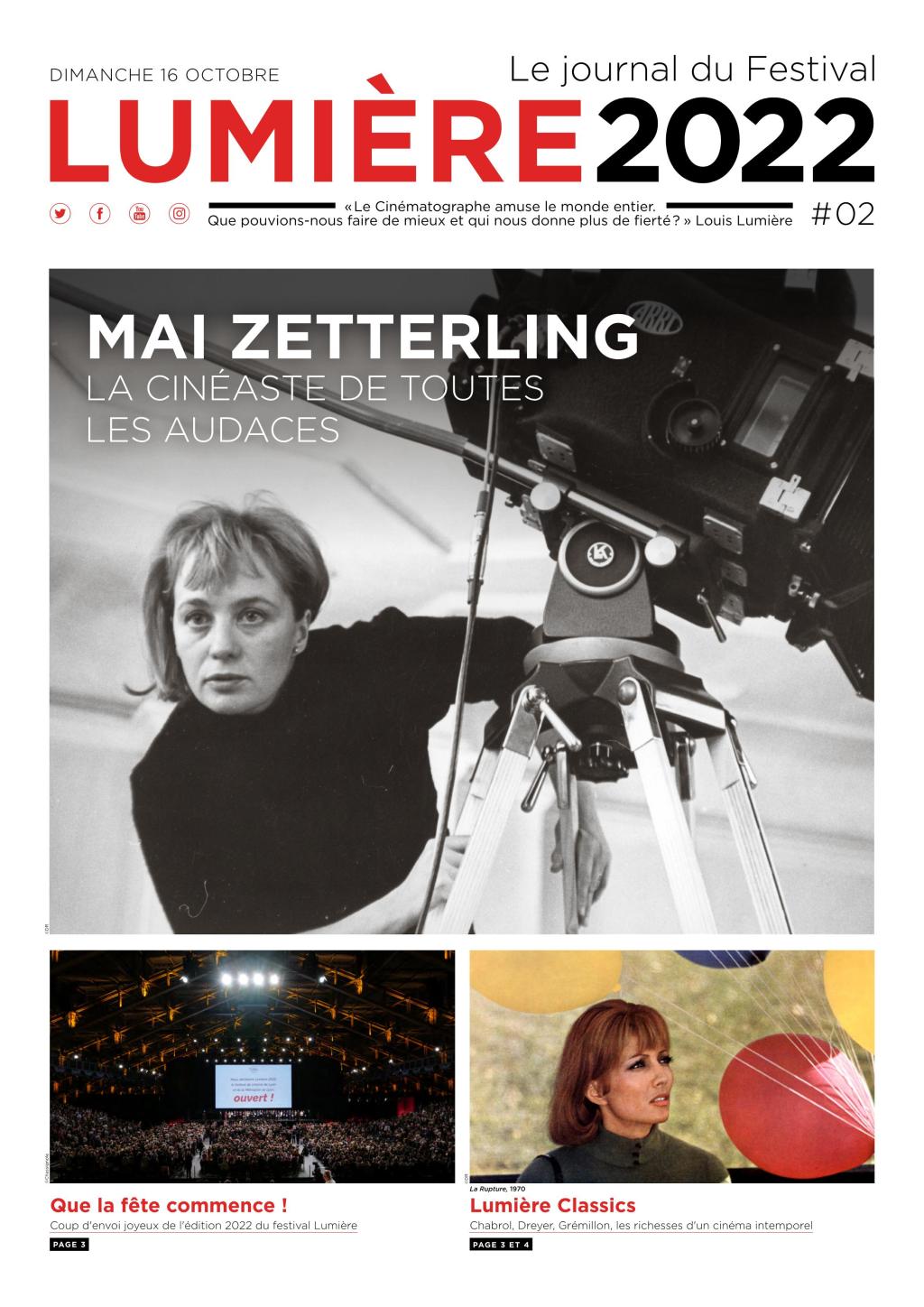 Festival LUMIERE – Lyon&nbsp;-.